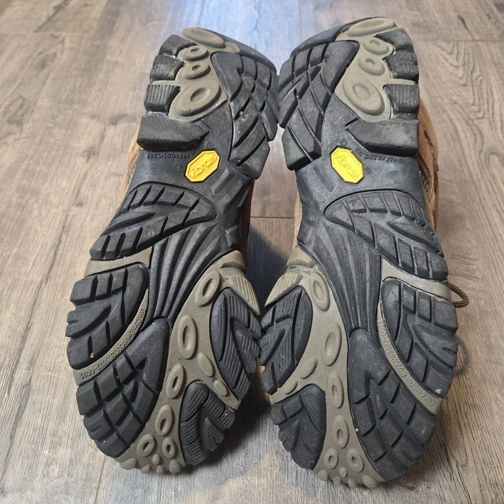 Merrell Moab 3 Mid Waterproof Hiking Trail Suede Boots VBRM Men Size 11.5